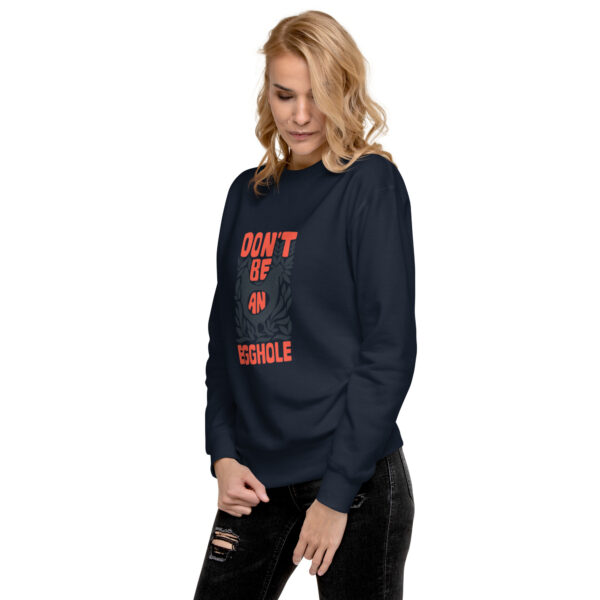 A woman in black sweatshirt with text " ain 't no jungle ".